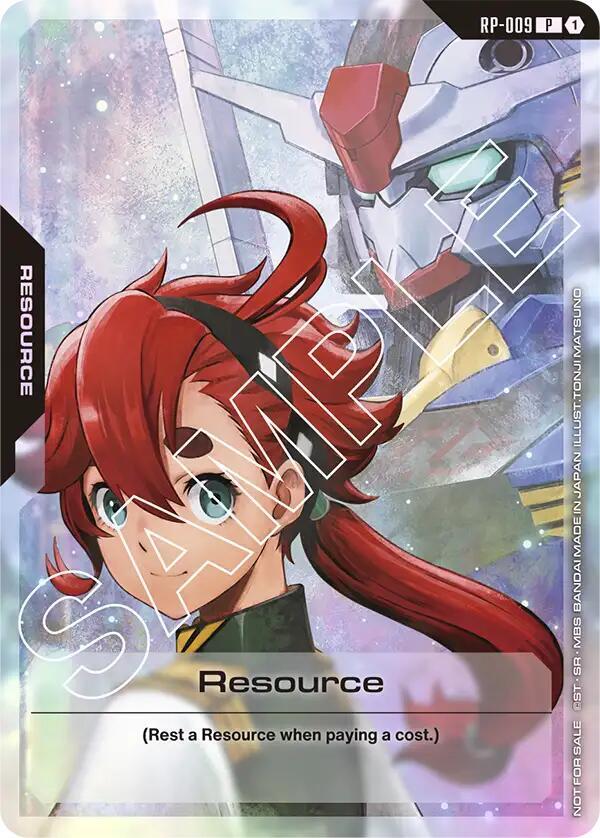 Resource (Mobile Suit Gundam: the Witch from Mercury) [RP-009] (RP)