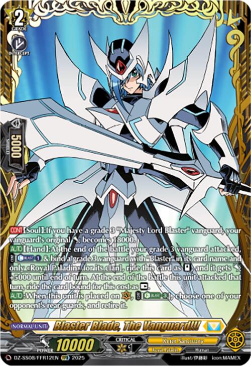 Blaster Blade, The Vanguard!!! (DZ-SS08/FFR12EN) [Festival Booster 2025]