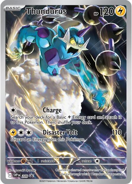 Thundurus (209) [Scarlet & Violet: Black Star Promos]