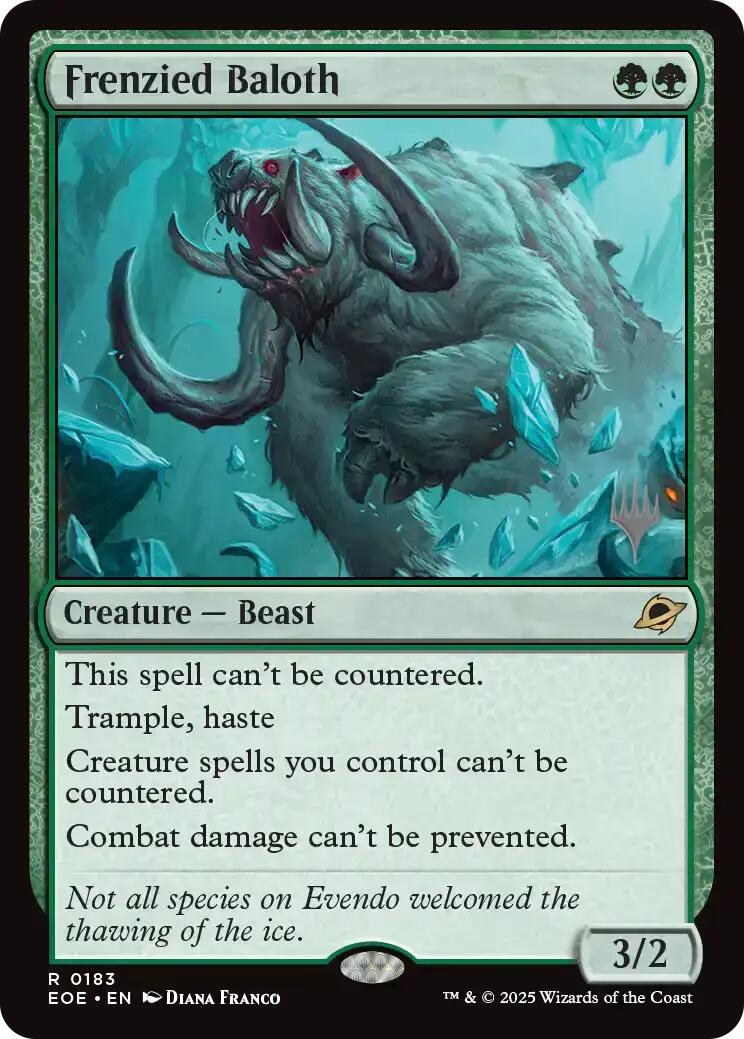 Frenzied Baloth [Edge of Eternities Promo Pack]