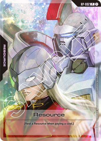 Resource (Mobile Suit Gundam Wing) [RP-002] (RP)