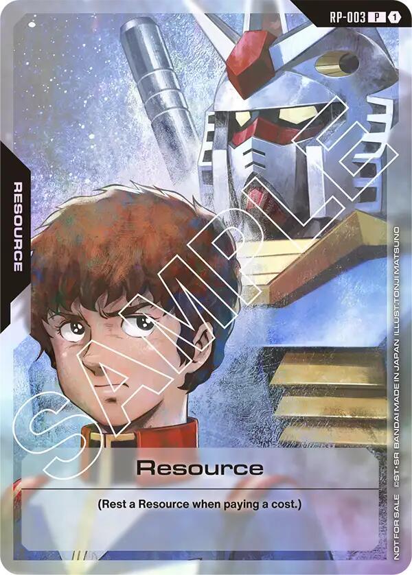 Resource (Mobile Suit Gundam) [RP-003] (RP)
