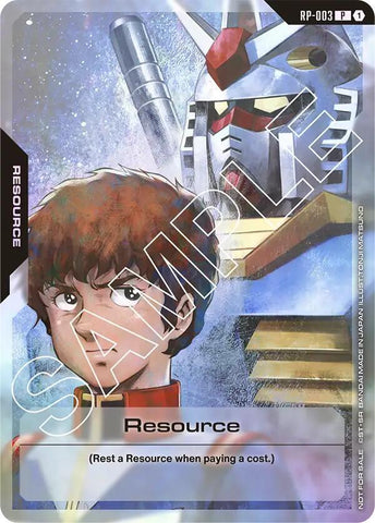 Resource (Mobile Suit Gundam) [RP-003] (RP)