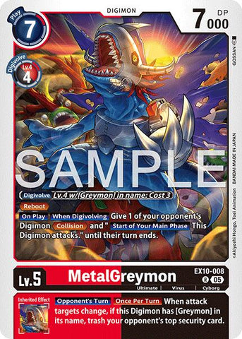 MetalGreymon [EX10-008] [Sinister Order]