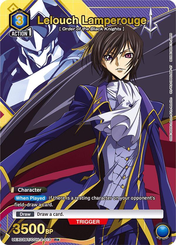 Lelouch Lamperouge [UEX03BT/CGH-2-013] (R*)