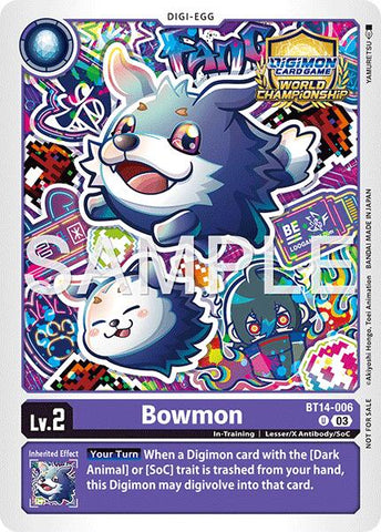 Bowmon [BT14-006] (Regionals 25-26 Season 2 Participant) [Blast Ace]