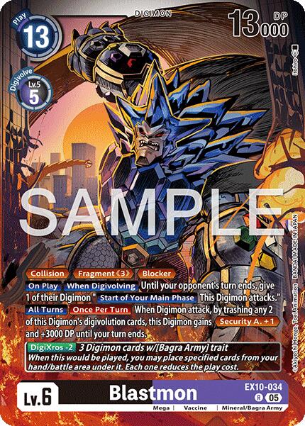 Blastmon [EX10-034] [Sinister Order]