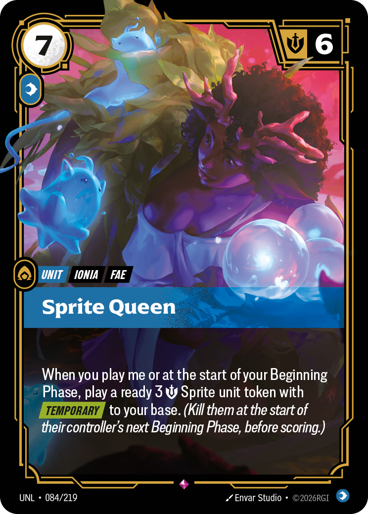 Sprite Queen (UNL-084/219) [Riftbound: Unleashed]