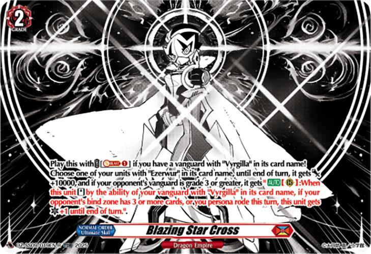 Blazing Star Cross (TDR) (DZ-SS09/019EN-R) [Zero Tendo Start Deck]