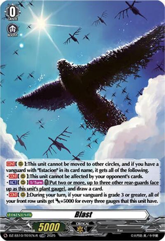 Blast (TDR) (DZ-SS10/T01EN-R) [Shiki Otei Start Deck]