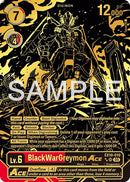 BlackWarGreymon ACE [EX10-010] (Rare Pull) [Sinister Order]