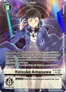 Keisuke Amasawa [BT23-090] (Alternate Art) [Hackers' Slumber]