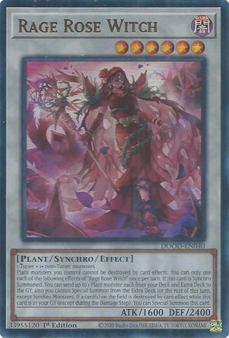 Rage Rose Witch [DOOD-EN040] Ultra Rare