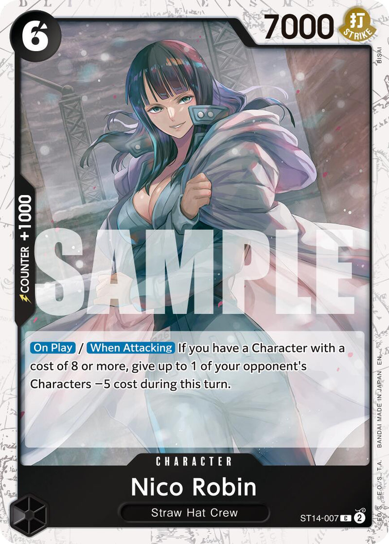 Nico Robin (ST14-007) (Pirate Foil) [Premium Booster -The Best- Vol. 2]