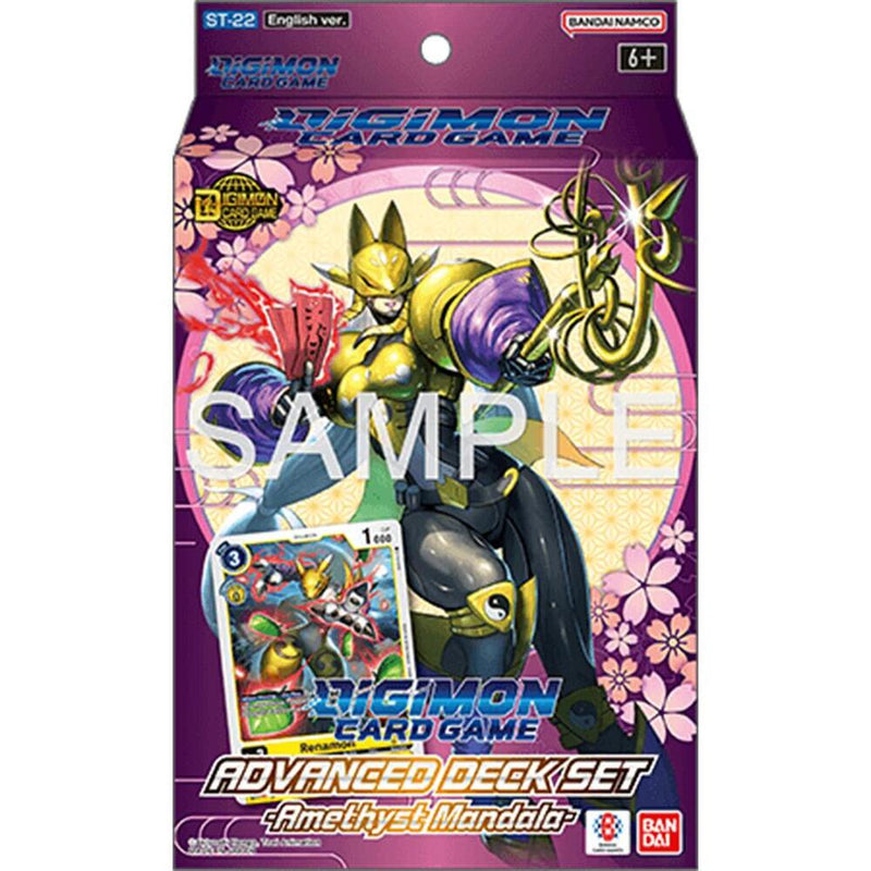 DIGIMON - ST22: Amethyst Mandala - Advance Deck (PREORDER)
