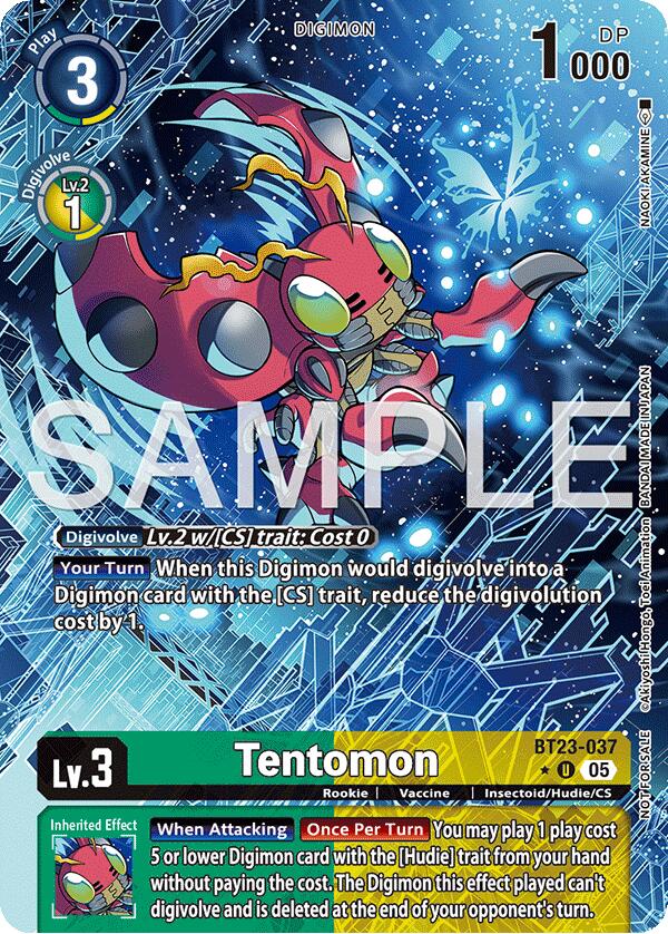 Tentomon [BT23-037] (Alternate Art) [Hackers' Slumber]