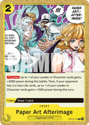 Paper Art Afterimage [Carrying On His Will]