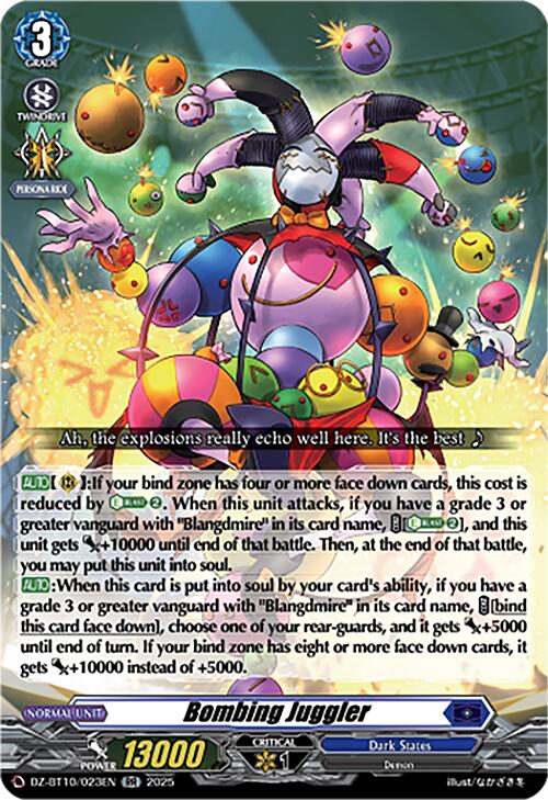 Bombing Juggler (DZ-BT10/023EN) [Dragonsoul Resonance]