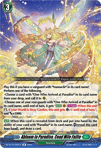 Abloom in Paradise, Cead Mile Failte (DZ-BT10/062EN) [Dragonsoul Resonance]