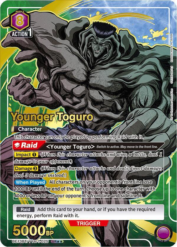 Younger Toguro [UE13BT/YYH-1-025] (SR**)
