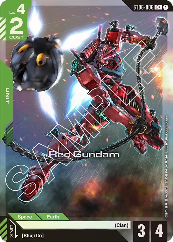 Red Gundam [ST06-006] (C+)