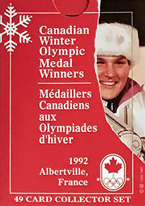 CANADA - Olympic Medal Winners: 1992 Albertville France