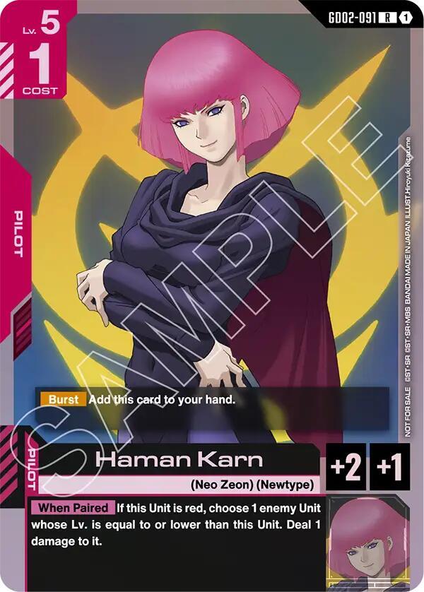Haman Karn [GD02-091] (Promo)