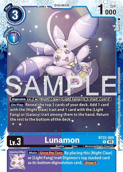 Lunamon [BT22-069] (Regulation Battle Vol. 4 Participant) [Cyber Eden]