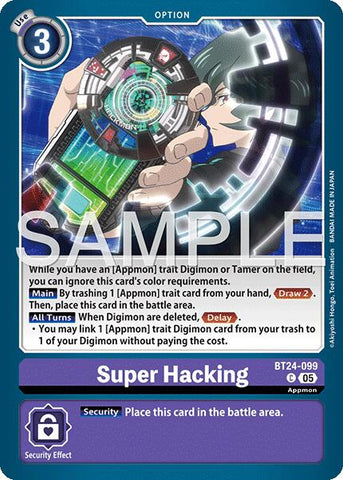 Super Hacking [BT24-099] [Time Stranger]