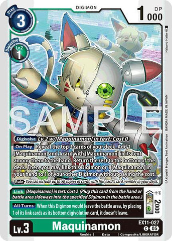 Maquinamon [EX11-027] [Dawn of Liberator]