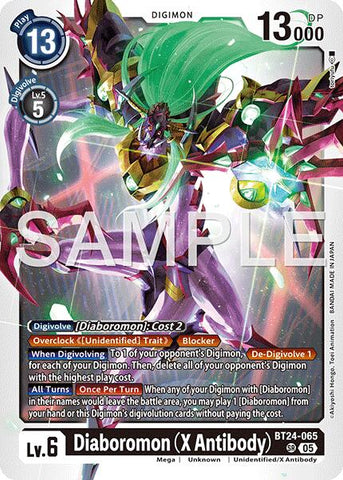 Diaboromon [BT24-065] (X Antibody) [Time Stranger]