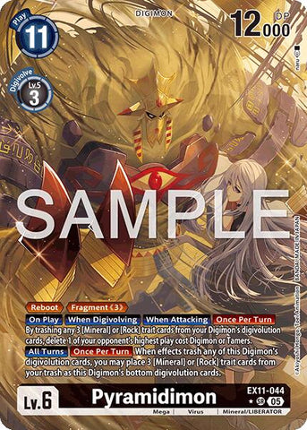Pyramidimon [EX11-044] (Alternate Art) [Dawn of Liberator]