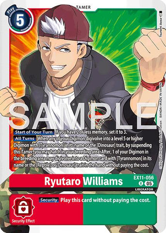 Ryutaro Williams [EX11-056] [Dawn of Liberator]