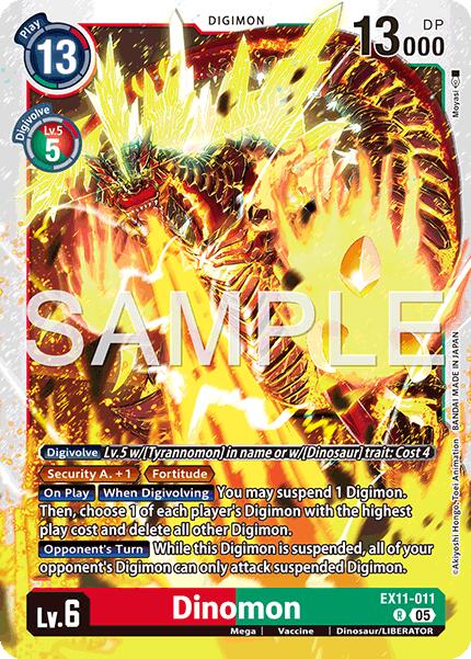 Dinomon [EX11-011] [Dawn of Liberator]