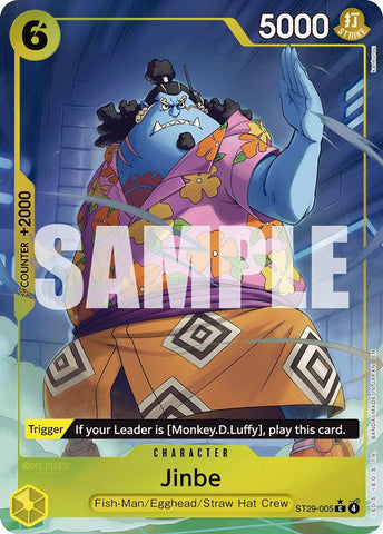 Jinbe (Full Art) [Starter Deck: Egghead]