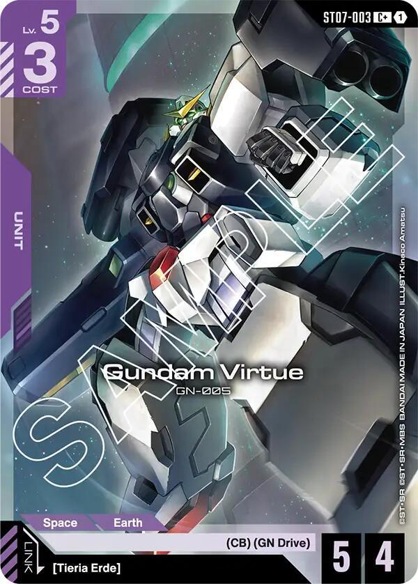 Gundam Virtue GN-005 [ST07-003] (C+)
