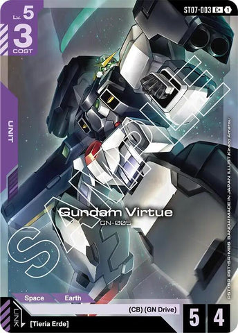 Gundam Virtue GN-005 [ST07-003] (C+)
