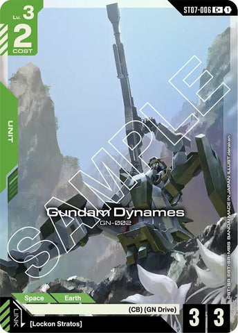 Gundam Dynames GN-002 [ST07-009] (C+)