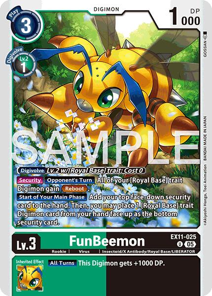 FunBeemon [EX11-025] [Dawn of Liberator]