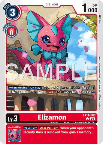 Elizamon [EX11-008] [Dawn of Liberator]
