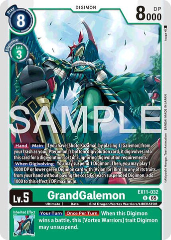 GrandGalemon [EX11-032] [Dawn of Liberator]
