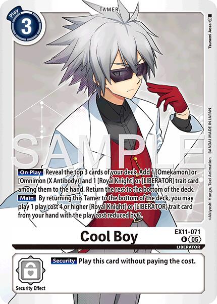 Cool Boy [EX11-071] [Dawn of Liberator]