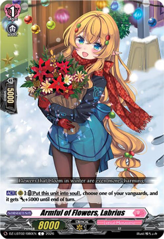 Armful of Flowers, Labrius (DZ-LBT02/080EN) [Lyrical Monasterio Season of Wonders]