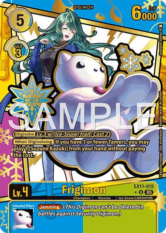 Frigimon [EX11-015] (Rare Pull) [Dawn of Liberator]