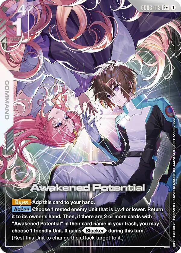 Awakened Potential [GD03-118] (R+)