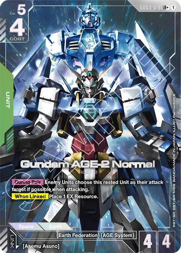 Gundam AGE-2 Normal AGE-2 [GD03-019] (LR+)