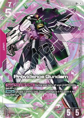Providence Gundam ZGMF-X13A [GD03-033] (LR+)