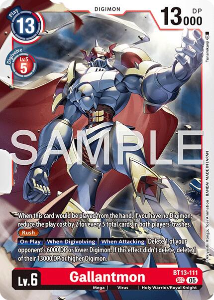 Gallantmon [BT13-111] [Advanced Booster Digimon Generation]