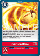 Crimson Blaze [BT8-097] [Advanced Booster Digimon Generation]