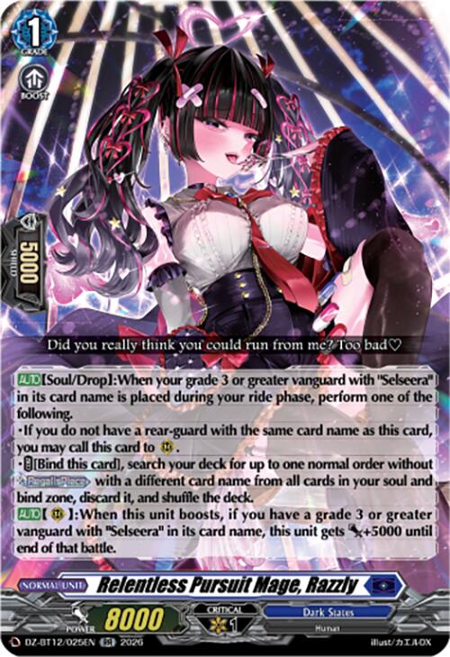 Relentless Pursuit Mage, Razzly (DZ-BT12/025EN) [Chasm of Lost Souls]